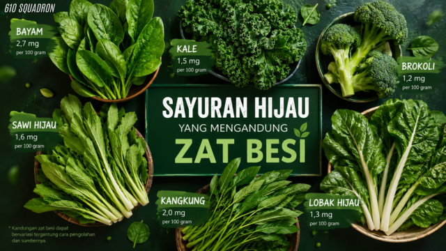 Mendapatkan Asupan Zat Besi Yang Banyak Dari Sayur Hijau