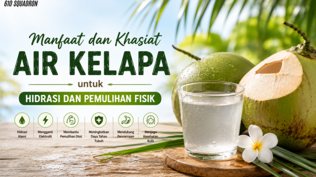 Khasiat Air Kelapa untuk Hidrasi dan Pemulihan Fisik