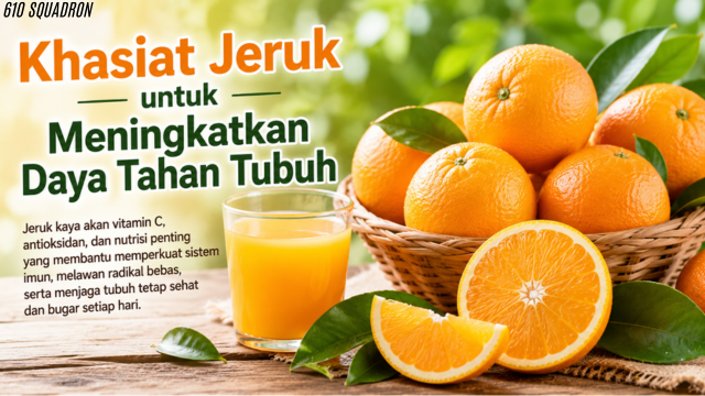 Khasiat Jeruk untuk Meningkatkan Daya Tahan Tubuh