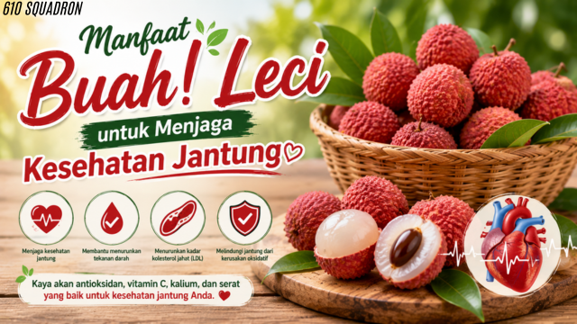 Manfaat Buah Leci untuk Menjaga Kesehatan Jantung