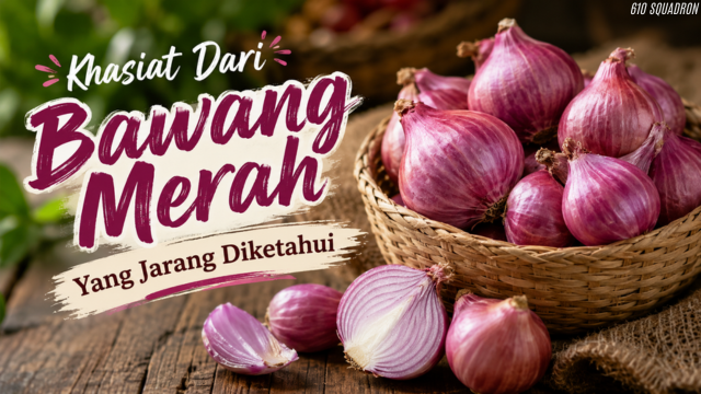 Khasiat Dari Bawang Merah Yang Jarang Diketahui