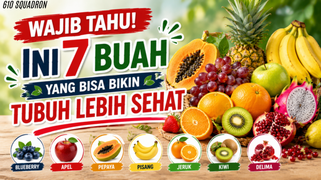 Wajib Tahu! Ini 7 Buah yang Bisa Bikin Tubuh Lebih Sehat