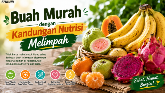 Buah Murah dengan Kandungan Nutrisi Melimpah