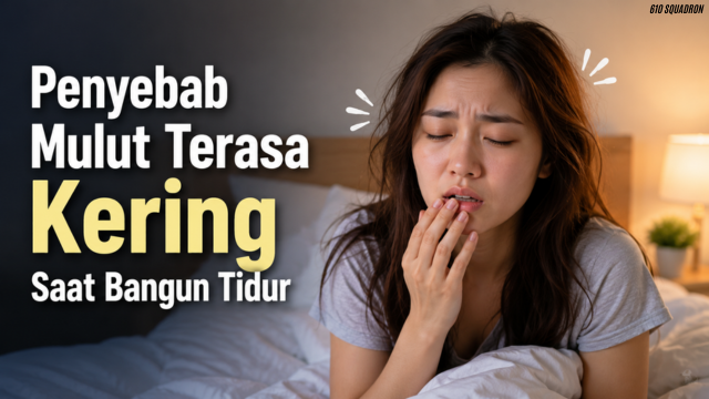 Penyebab Mulut Terasa Kering Saat Bangun Tidur