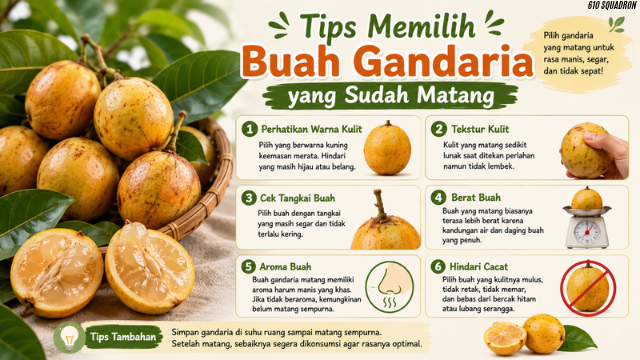 Tips Memilih Buah Gandaria yang Sudah Matang