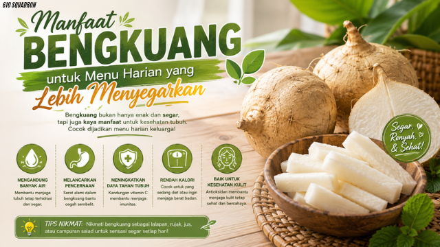 Manfaat Bengkuang untuk Menu Harian yang Lebih Menyegarkan