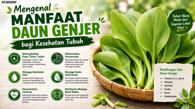 Mengenal Manfaat Daun Genjer bagi Kesehatan Tubuh