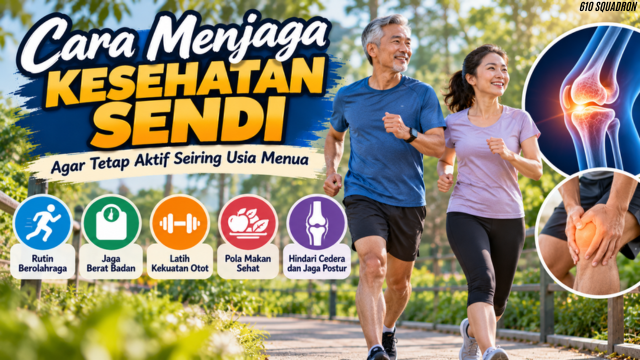 Cara Menjaga Kesehatan Sendi Agar Tetap Aktif Seiring Usia Menua