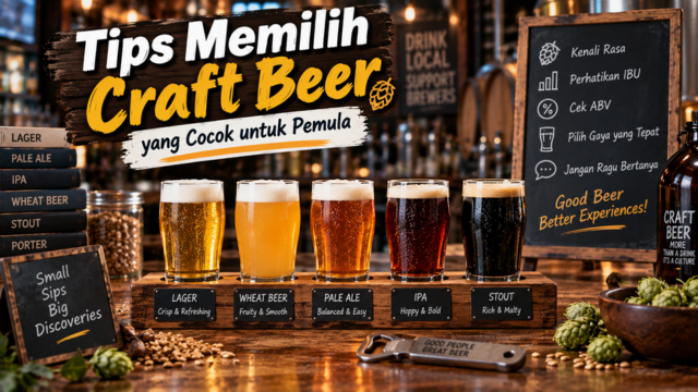 Tips Memilih Craft Beer yang Cocok untuk Pemula