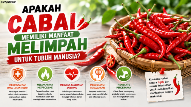 Apakah Cabai Memiliki Manfaat Melimpah Untuk Tubuh Manusia?