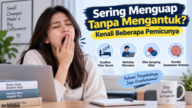 Sering Menguap Tanpa Mengantuk? Kenali Beberapa Pemicunya