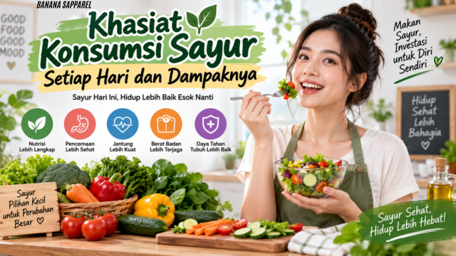 Khasiat Konsumsi Sayur Setiap Hari dan Dampaknya