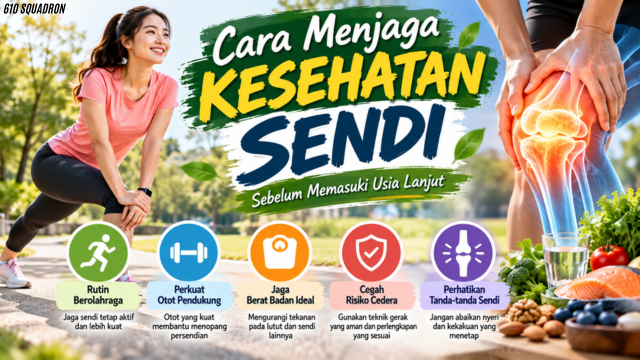 Cara Menjaga Kesehatan Sendi Sebelum Memasuki Usia Lanjut