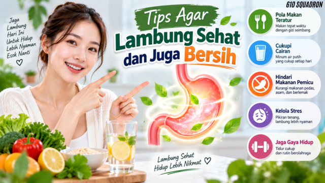 Tips Agar Lambung Sehat dan Juga Bersih