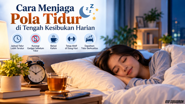 Cara Menjaga Pola Tidur di Tengah Kesibukan Harian