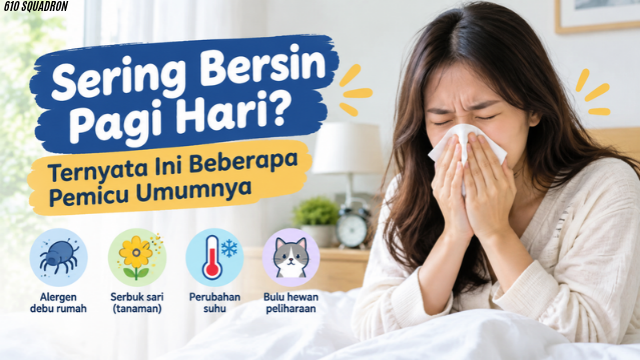 Sering Bersin Pagi Hari? Ternyata Ini Beberapa Pemicu Umumnya