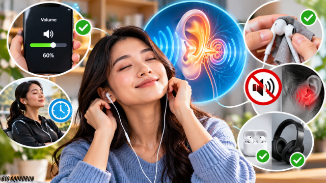Cara Menjaga Kesehatan Telinga Saat Memakai Earphone